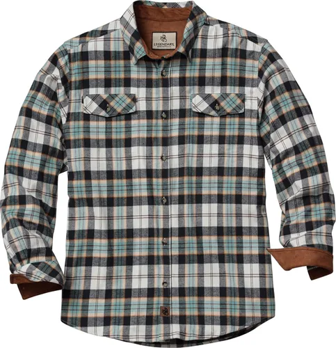 Miniatura 20 de Legendary Whitetails - Camisa de franela para hombre de manga larga con botones, ajuste relajado