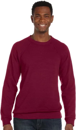Miniatura 14 de Bella Canvas Sudadera de forro polar de esponja con cuello redondo (3901), Gris oscuro (Dark Grey Marble Fleck), M