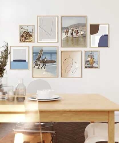 Miniatura 5 de HAUS AND HUES Crea tu propio arte de pared personalizado para galería, imprime imágenes desde tu teléfono y carga tus imágenes para regalos de fotos