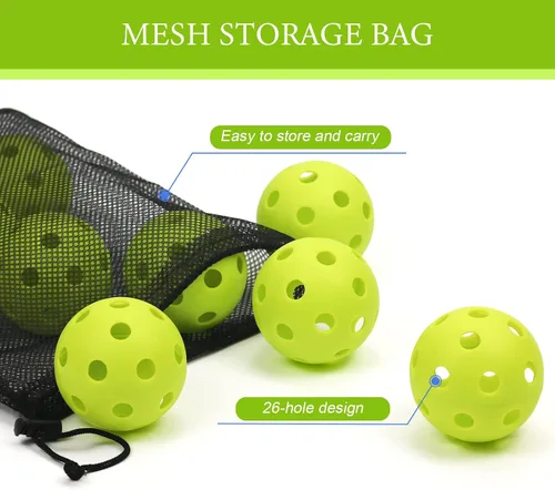 Miniatura 4 de Paquete de 16 pelotas de béisbol de plástico, bolas huecas para práctica de bateo ligera, pelotas de entrenamiento para interiores y exteriores