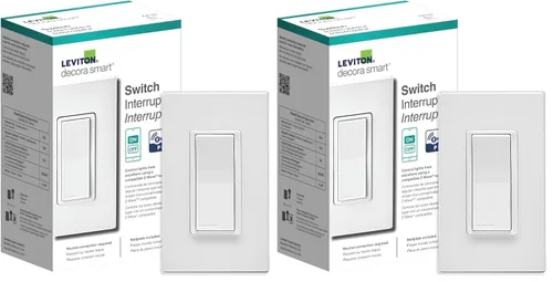 Miniatura 2 de Leviton DZPA1-2BW Decora Smart Plug-in Outlet con tecnología Z-Wave