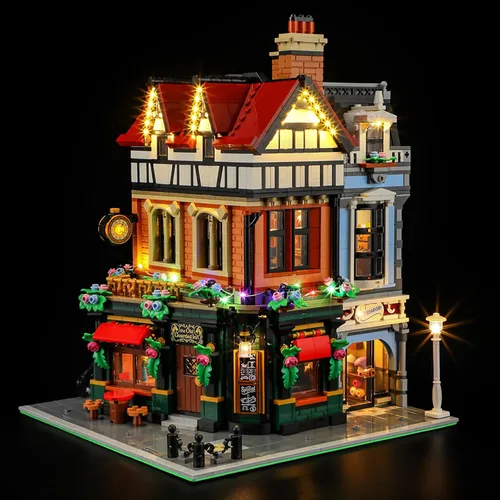 Miniatura 12 de BRIKSMAX Kit de iluminación LED para Assembly Square – Compatible con el modelo de bloques de construcción Lego 10255 – no incluye el set de Lego