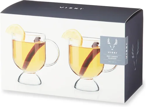 Miniatura 10 de Viski Vasos de café irlandés, taza de vidrio caliente Toddy para vino caliente, sidra con pinchos, ponche de huevo, taza de café transparente, juego