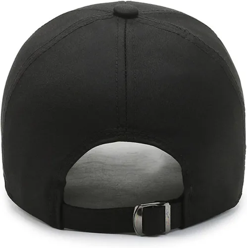 Miniatura 7 de talajee Gorra de béisbol de algodón para hombre y mujer, ajustable, para papá, color negro, para golf, de perfil bajo