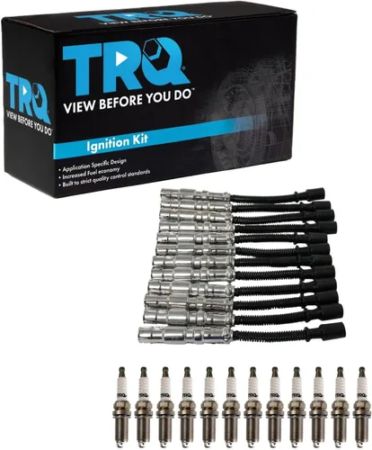 Miniatura 59 de Kit de bujías de chispa TRQ 5 piezas de bujías de iridio Compatible con Acura Integra 1992-2001 1999-2000 Honda Civic 1994-1995 Civic del Sol