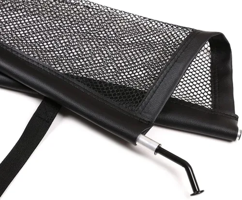 Miniatura 6 de YIWANG Bolsa de almacenamiento de tela negra para maletero de automóvil, bolsa de almacenamiento para Land Rover Defender 110 2020-2022 Accesorios
