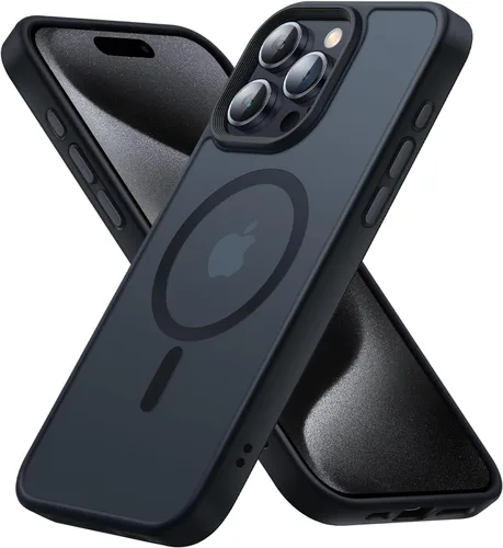 Miniatura 106 de Funda magnética diseñada para iPhone 11 Pro Max, [probada en caídas de grado militar] [compatible con MagSafe] Funda protectora delgada translúcida
