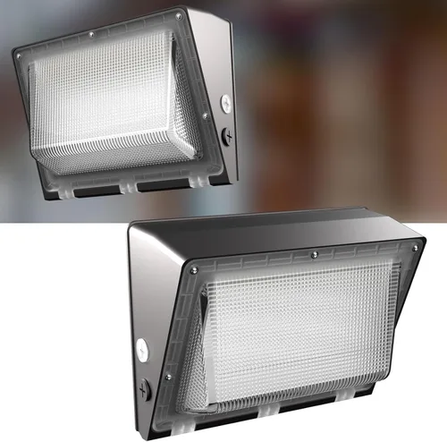 Miniatura 15 de Lightdot Paquete de 8 luces LED de pared de 150 W, fotocélula del atardecer al amanecer de 100 a 277 V 22500LM (150Lm/W) 5000K IP65 iluminación