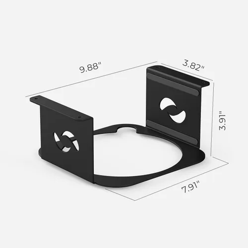 Miniatura 7 de HumanCentric Soporte para debajo del escritorio compatible con Mac Studio, soporte de montaje para M4 M3 M2 M1, disipación de calor, arañazos