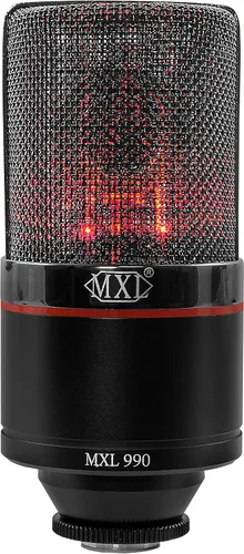 Miniatura 3 de MXL 990, micrófono de condensador con Shockmount