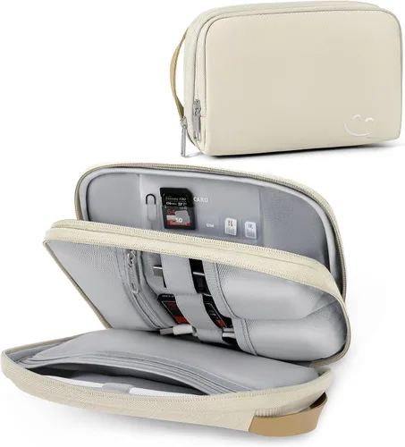 Miniatura 12 de Travelkin - Organizador de cables de viaje, organizador electrónico, bolsa organizadora de cables para cables, cargadores de teléfono, tarjeta SD
