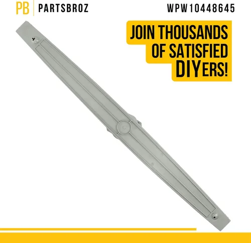 Miniatura 5 de PartsBroz Brazo de pulverización medio WPW10448645 W10448645 - Compatible con lavavajillas Whirlpool KitchenAid Jenn-Air Amana - Sustituye a