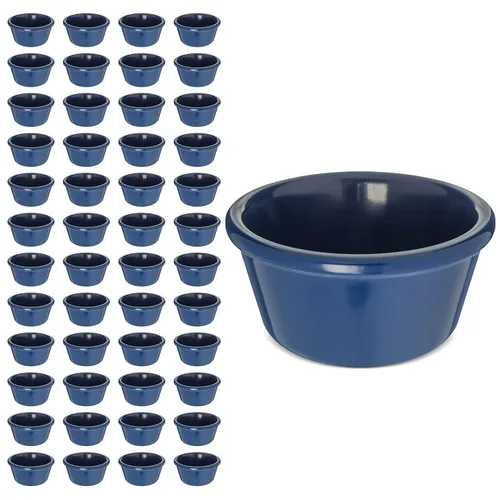 Miniatura 9 de Carlisle FoodService Products Tazón de plástico para salsa Ramekin para el hogar y el restaurante, plástico, 4 onzas, color negro