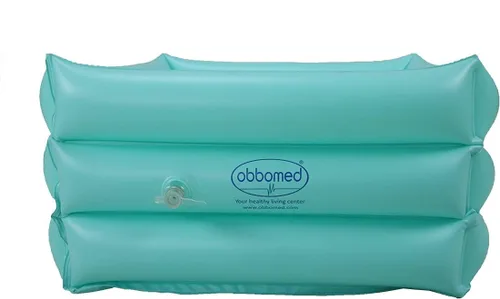 Miniatura 2 de Obbomed HB-1700N - Válvula de aire plegable y portátil, plegable, inflable, portátil, para viajes, spa, cuidado de pies, tamaño inflado: 16.5