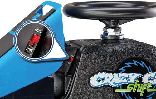 Miniatura 3 de Razor Crazy Cart Shift - Go Kart eléctrico para niños de 6 años en adelante - Sistema de deriva de 12 V, interruptor de velocidad alta/baja, deriva