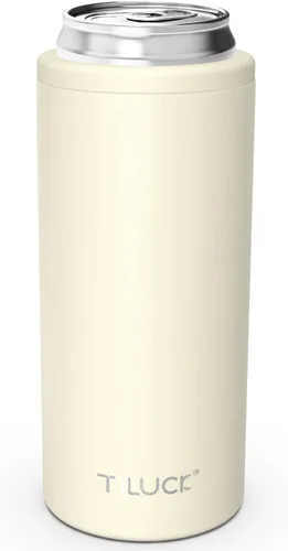 Miniatura 14 de TILUCK Enfriador de Latas Delgadas para Cerveza Delgada y Seltzer Duro, Acero Inoxidable, Acero Inoxidable Aislado de Doble Pared para Latas Cactus