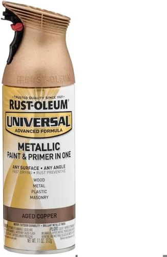 Miniatura 114 de Rust-Oleum 245197 Pintura en aerosol universal para todas las superficies, 12 onzas, negro satinado