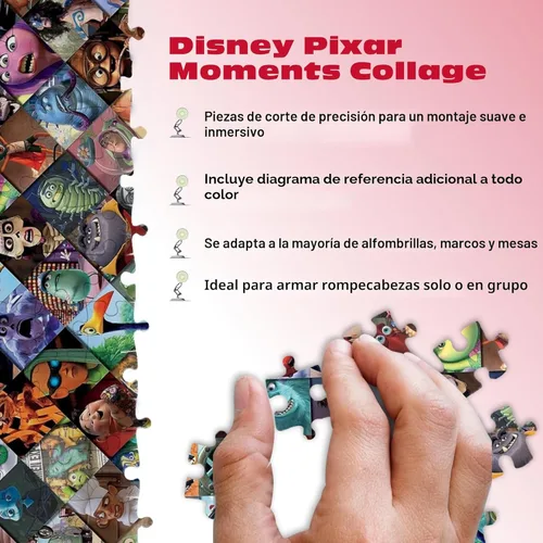 Miniatura 6 de Ceaco - Disney/Pixar Clips - Rompecabezas de 2000 piezas, 5 pulgadas