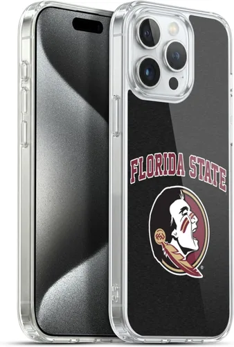 Miniatura 41 de Head Case Designs Funda de gel suave FSU Seminoles de la Universidad Estatal de Florida con licencia oficial compatible con Apple iPhone 13 Pro Max