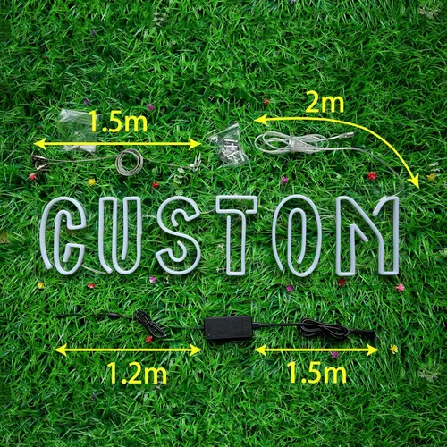 Miniatura 5 de Letreros de neón personalizables para decorar la pared, dormitorio, guarida, sala de juegos, guardería o el dormitorio de los niños, letreros