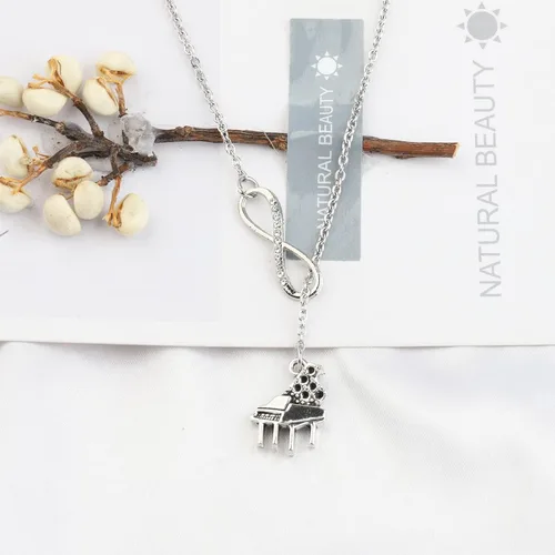 Miniatura 2 de UJIMS Regalo para amantes del piano, pulsera para amantes de la música, joyería de música, regalo para pianista, piano, profesor, piano recital
