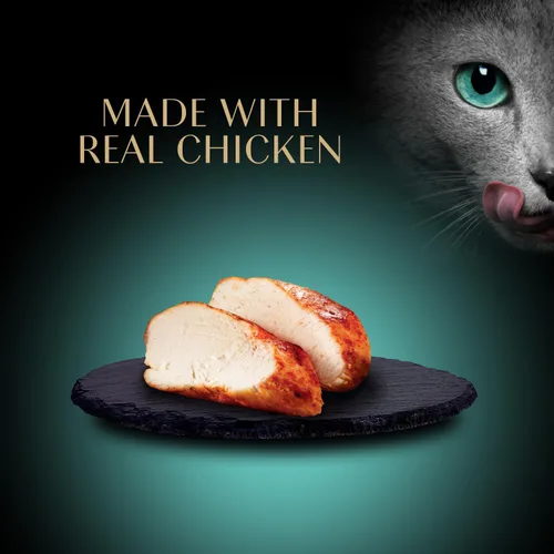 Miniatura 5 de Sheba Golosinas prémium para gatos con sabor a pollo asado lamible, golosinas para gatos lamibles, tubos de 0.49 onzas, 4 unidades (paquete de 11)