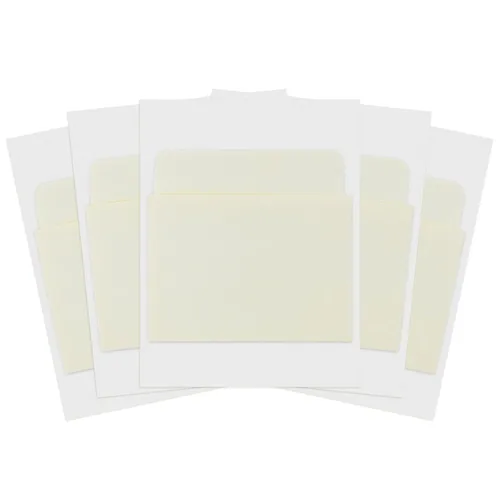 Miniatura 4 de Hygloss Products Manila Library Pockets - Sobres de bolsillo autoadhesivos fabricados en los Estados Unidos - 3 x 3.5 pulgadas, paquete de 500