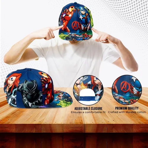 Miniatura 4 de Marvel Gorra de béisbol de los Vengadores talla única sombrero cómodo regalo de los Vengadores para hombres mercancía para hombre