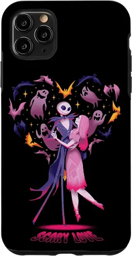 Miniatura 13 de iPhone 11 Pro Disney The Nightmare Before Christmas Jack Sally Scary Love Case