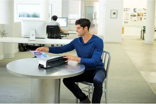 Miniatura 2 de Fellowes Neptune 3 125 - Laminador con 10 bolsas, 12.5 pulgadas (5721401), plata, negro