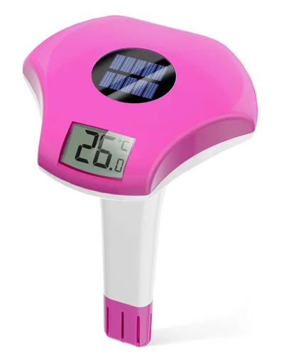 Miniatura 9 de BALDR Termómetro flotante para piscina, termómetro de piscina con energía solar, fácil de leer/usar