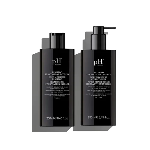 Miniatura 8 de pH PURE HAIR Juego de champú y acondicionador de humedad profunda, champú y acondicionador hidratante e hidratante, cabello seco, enriquecido