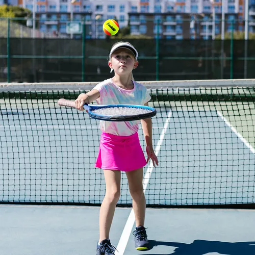 Miniatura 10 de Franklin Sports Pelotas de tenis para principiantes, sin presión, rebote bajo para principiantes, ideales para entrenamiento + práctica, paquete