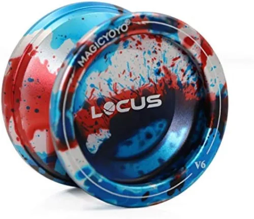 Miniatura 4 de MAGICYOYO Locus V6 Yoyo - YoYo sensible de aluminio - Ideal para principiantes (azul claro)