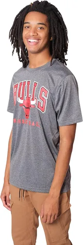 Miniatura 2 de Ultra Game Camiseta de manga corta oficial de la NBA para hombre Gris Carbón jaspeado