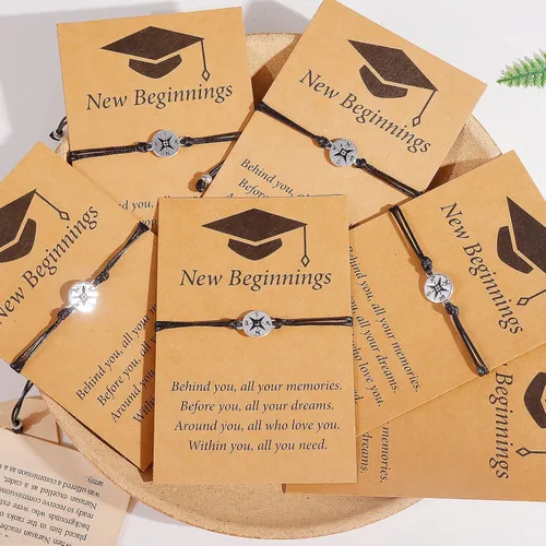 Miniatura 4 de Long tiantian Regalos de graduación para ella, pulseras de graduación, pulsera de brújula para mejores amigos, regalos de clase 2023, regalos