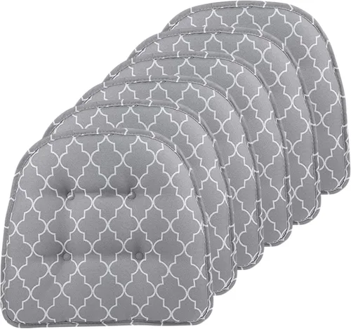 Miniatura 112 de Cojines antideslizantes para silla, ensamblados en Estados Unidos, almohadillas de asiento antideslizantes en forma de U para comedor, cocina