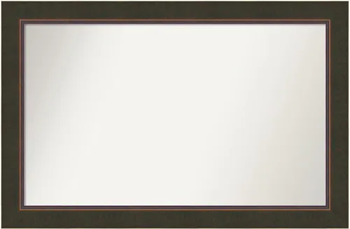 Miniatura 238 de Amanti Art Espejo personalizado, espejo de baño de bronce Milano, espejo de pared o espejo de tocador de baño sobre el fregadero