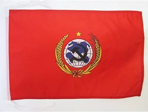 Miniatura 1324 de Bandera de México AZ FLAG, 45.7 x 30.5 cm, con cordones - Pequeñas banderas mexicanas de 30 x 45 cm - Bandera de 45.7 x 30.5 cm