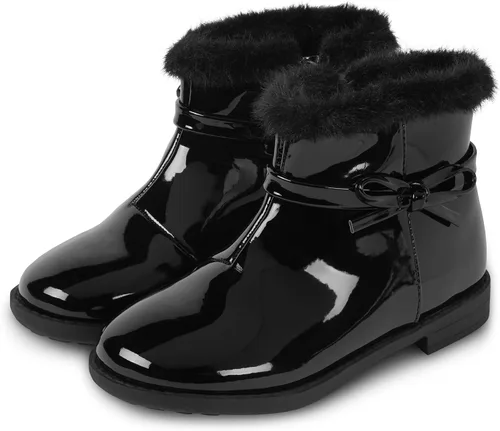 Miniatura 2 de Gymboree Botines de piel sintética para niñas y niños pequeños