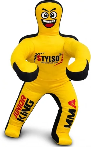 Miniatura 13 de Maniquí de lucha libre sin relleno para niños – Maniquí de agarre juvenil BJJ, MMA, Jiu Jitsu y compañero de entrenamiento de judo – Compañero