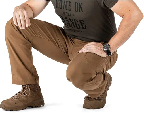 Miniatura 5 de Pantalón de trabajo 5.11 Apex, táctico, estilo cargo, tejido elástico Flex-Tac, reforzado, acabado de teflón, estilo 74434