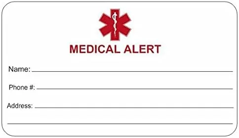 Miniatura 2 de Pulsera de identificación médica personalizada de acero inoxidable grabado gratuito