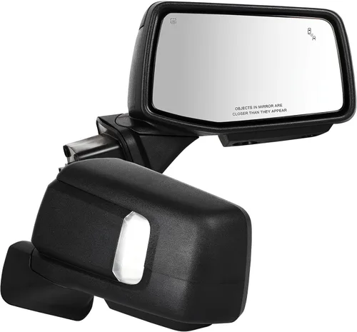 Miniatura 51 de ECCPP Juego de espejos de remolque, reemplazo en pareja, compatible con Chevy Silverado 1500 2500 HD 3500 Suburban 1500 2500 Tahoe para GMC Sierra
