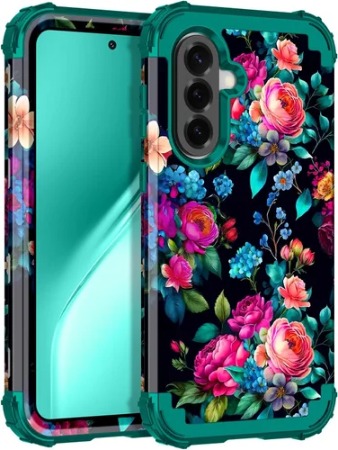 Miniatura 13 de Rancase Compatible con Galaxy A16 5G Funda, Protección Resistente a los Golpes de Tres Capas de Servicio Pesado Parachoques de Plástico Duro + Funda