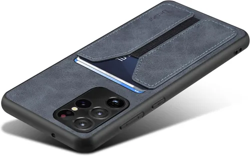 Miniatura 8 de Kowauri Funda para Samsung Galaxy S22 Ultra, Funda de piel sintética con ranura para tarjeta de crédito Funda protectora ultra delgada para Samsung