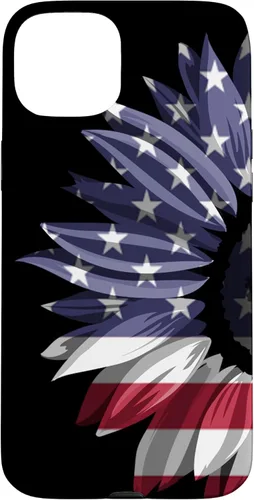 Miniatura 9 de Sunflower American Flag Patriotic for Men and Women Case for iPhone 17