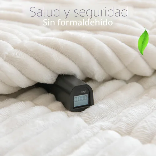 Miniatura 8 de Gumfolk - Fundas de sofá antideslizantes y mullidas para mascotas, fundas de cojín lavables para perros grandes Blanco