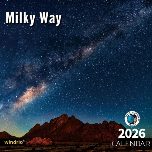 Miniatura 15 de Calendario de pared 2026, calendario 2026, julio de 2025 a diciembre de 2026, calendario de pared Aurora, 12 x 24 pulgadas abierto, página completa