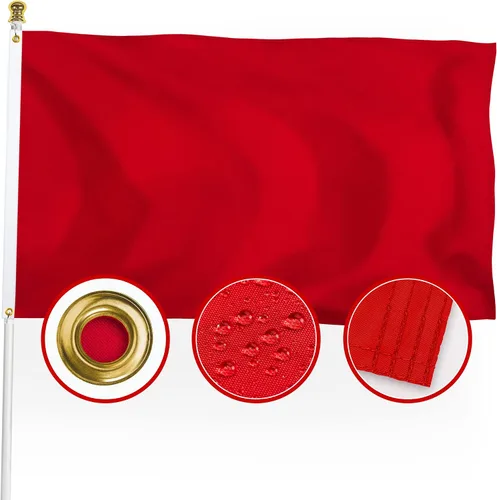Miniatura 8 de XIFAN Bandera negra sólida de nailon de alta calidad de 3 x 5 para exteriores, doble cara de nailon 210D liso, banderas negras de larga duración
